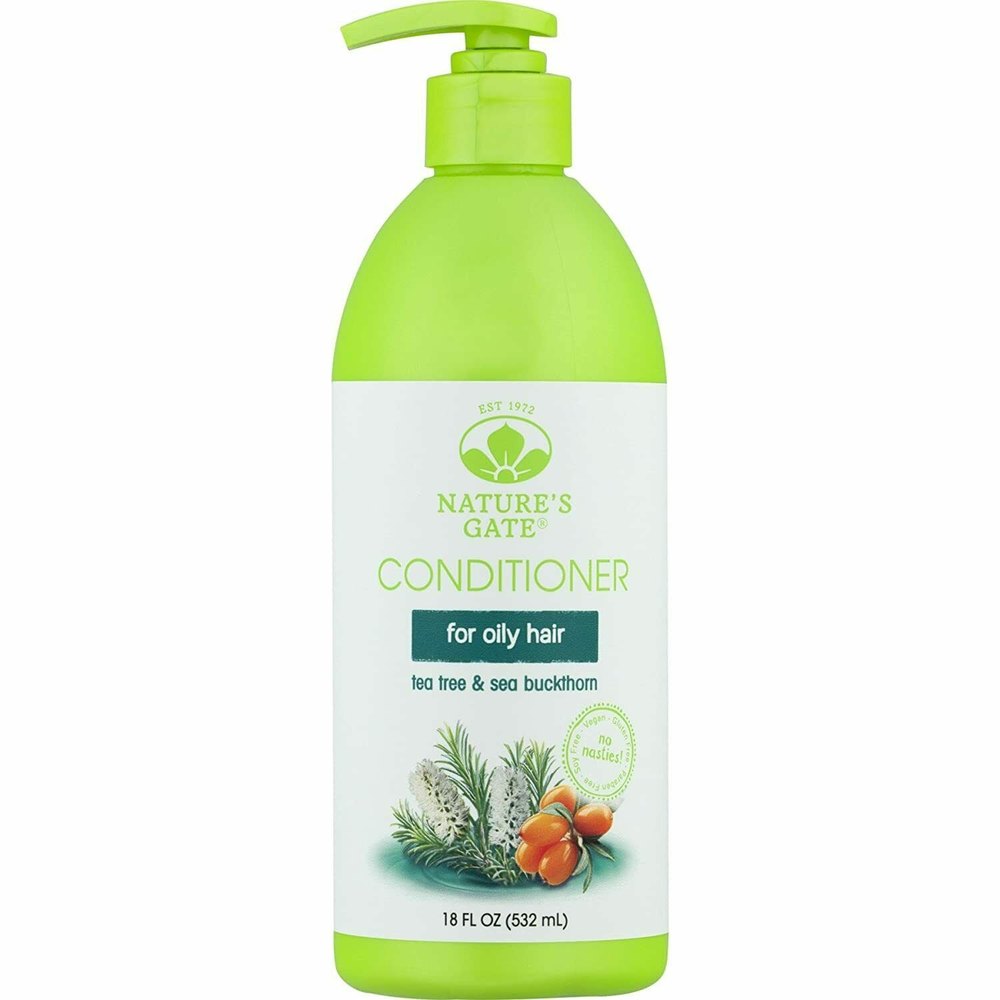 Nature’s Gate Conditioner For Oily Hair Tea Tree & Sea Buckthorn 18 oz Rare NEW